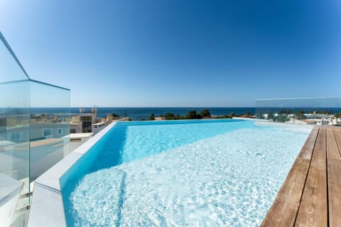 Natural landscape, Pool view, Sea view, Swimming pool
