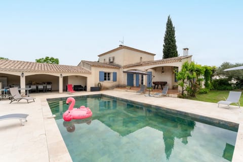 Property building, Living room, Swimming pool