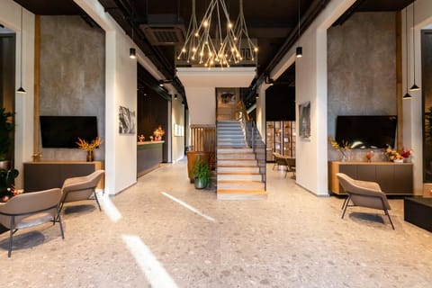 Communal lounge/ TV room, Lobby or reception, Seating area, Autumn