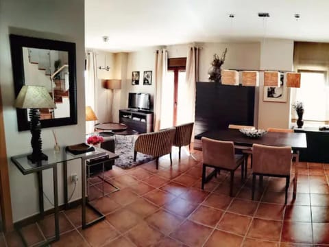 Living room, Lobby or reception, Dining area