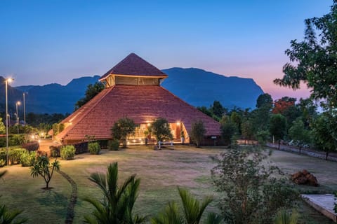 Property building, Natural landscape, Garden, Mountain view