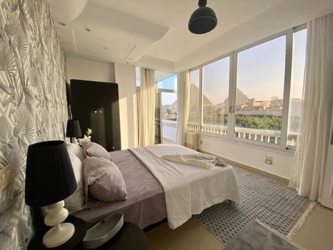 View (from property/room), Photo of the whole room, Bedroom, towels