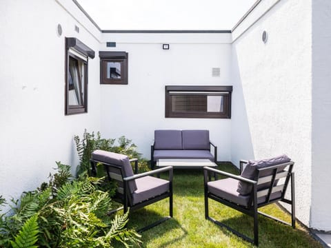 Patio, Day, Garden view