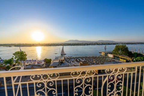 Balcony/Terrace, River view, Sunset