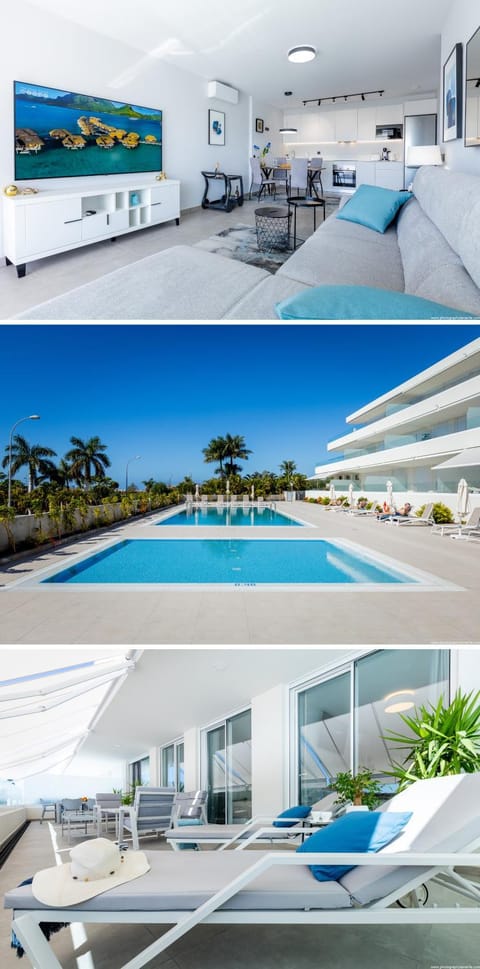 Pool view, Swimming pool, sunbed