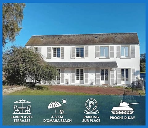 Property building, Text overlay