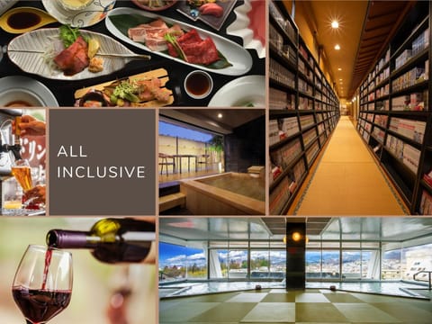 Communal lounge/ TV room, Hot Spring Bath, Library, Lounge or bar, Drinks, Non alcoholic drinks, room service