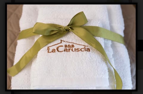 Property logo or sign, towels