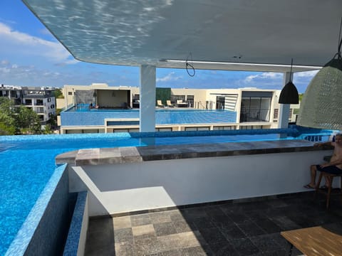 Patio, Day, View (from property/room), Balcony/Terrace, Pool view, Swimming pool