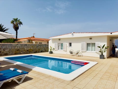 Property building, Patio, Pool view, Swimming pool