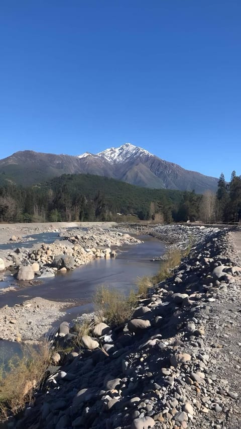 Day, Natural landscape, Mountain view, River view