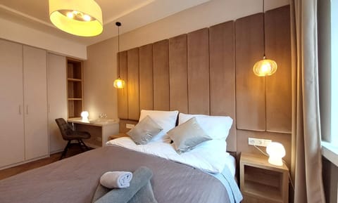 Bed, Living room, Photo of the whole room, Seating area, Bedroom, wardrobe