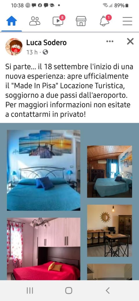 Affittacamere MADE IN PISA Bed and Breakfast in Pisa
