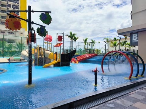 Children play ground, Pool view, Swimming pool