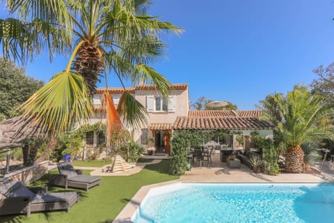 Property building, Living room, Swimming pool