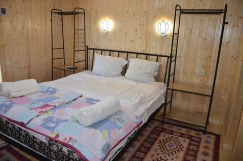 Bed, Photo of the whole room, Bedroom, towels, wardrobe