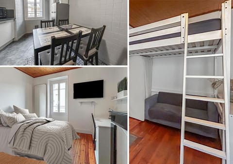 Bed, Living room, Bedroom, bunk bed