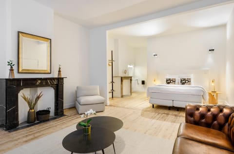 Living room, Photo of the whole room, Seating area, Bedroom