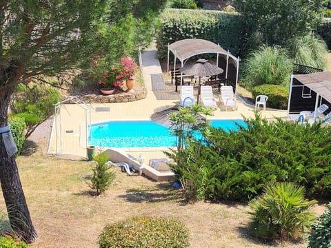 Spring, Day, Natural landscape, Garden view, Pool view, Swimming pool