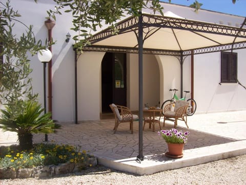 Property building, Patio