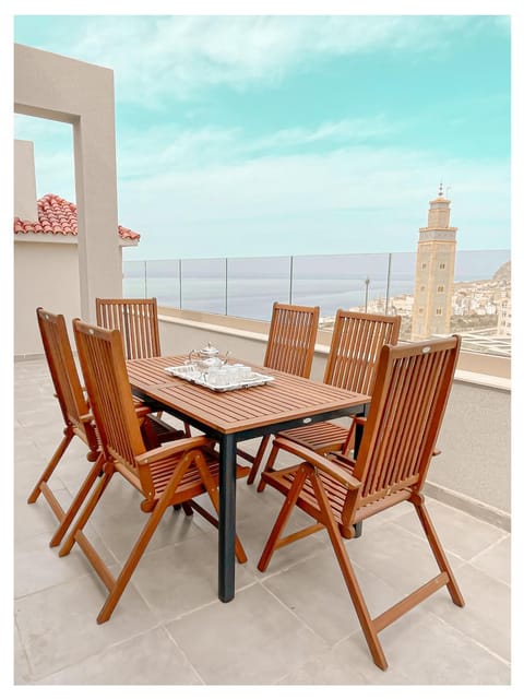 View (from property/room), Balcony/Terrace, Sea view