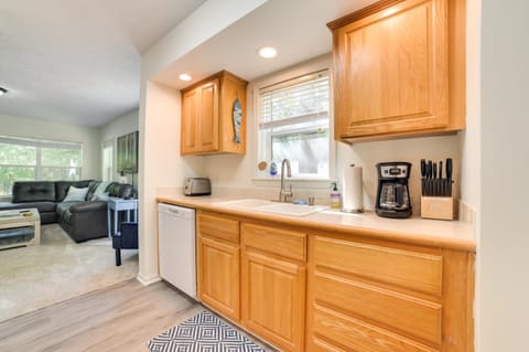 Walloon Lake Getaway with Fire Pit - Walk to Water! House in Walloon Lake