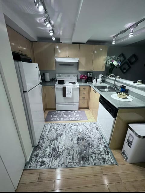 Kitchen or kitchenette, dishwasher, minibar, oven, stove, washing machine