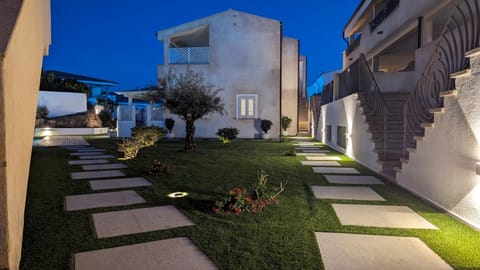 Night, Garden, Garden view