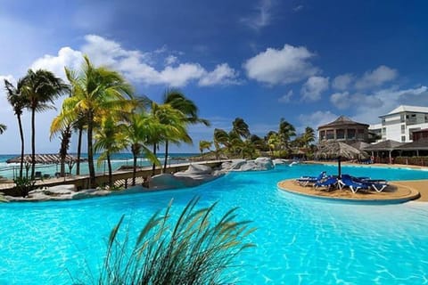 Beach, Swimming pool, sunbed
