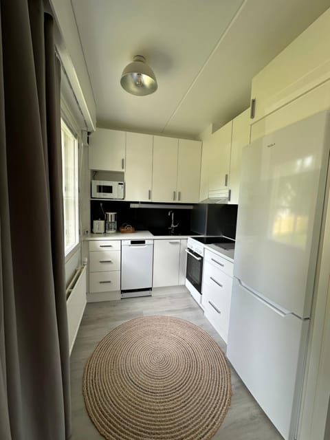 Kitchen or kitchenette, dishwasher, oven, stove, toaster