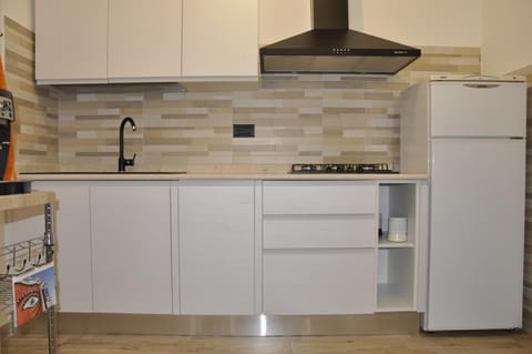 Communal kitchen, air conditioner