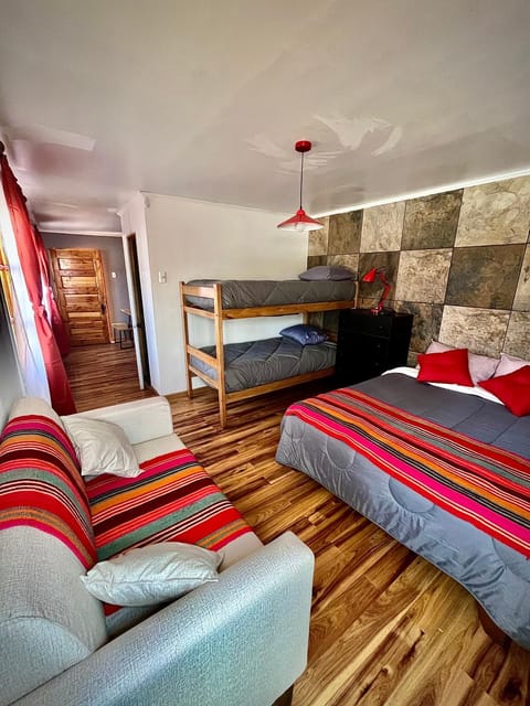 Bed, Living room, Photo of the whole room, Seating area, Bedroom