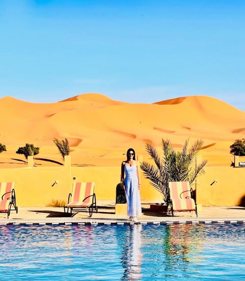 Natural landscape, Pool view, Swimming pool
