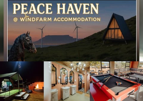 Peace Haven @ Windfarm Accommodation Luxury tent in Western Cape