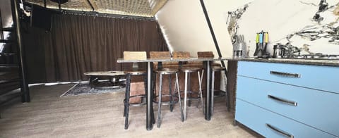 Kitchen or kitchenette, Dining area