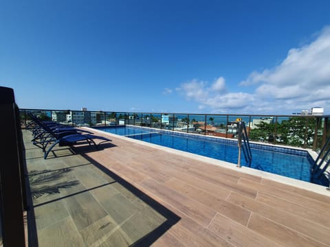 Natural landscape, Pool view, Swimming pool, sunbed