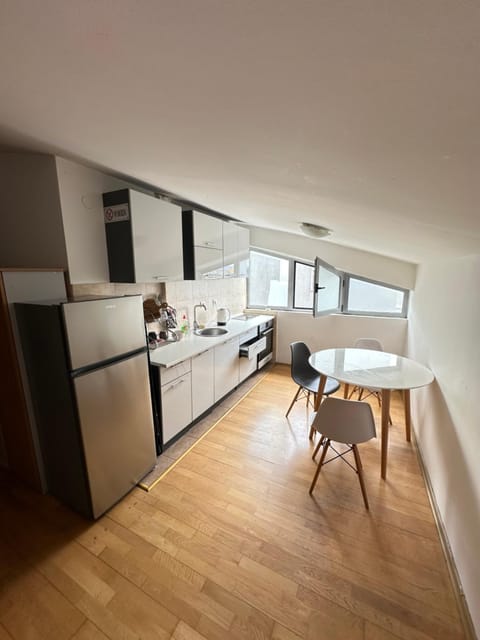 Kitchen or kitchenette, Dining area, oven, stove