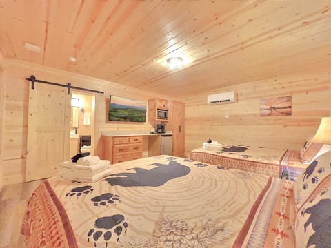 Bed, TV and multimedia, Photo of the whole room