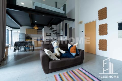 Kitchen or kitchenette, Living room