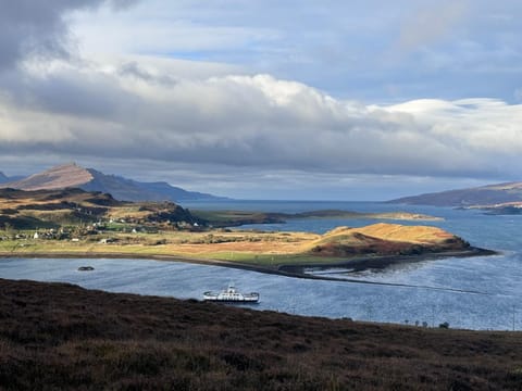 Natural landscape, Mountain view, Sea view