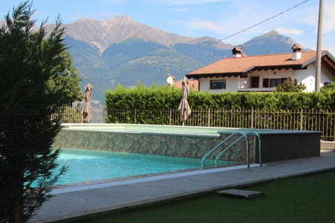 Natural landscape, Mountain view, Pool view