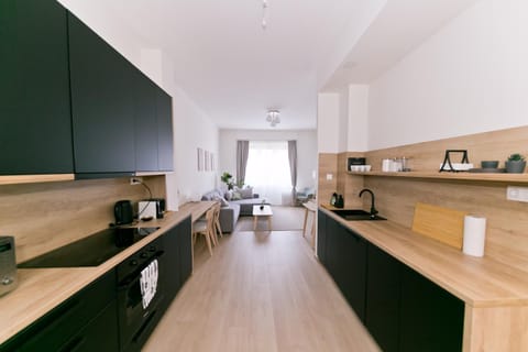 Kitchen or kitchenette, Living room