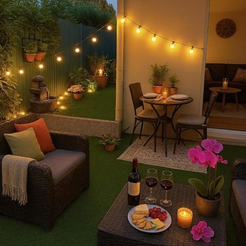 Logement entier chambre+salon + jardin & terrasse Apartment in Île-de-France