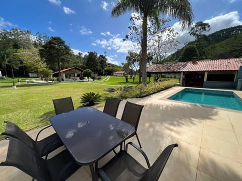 Patio, Spring, Day, Natural landscape, Garden, Garden view, Pool view, Swimming pool, sunbed