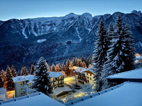 Natural landscape, Winter, Mountain view