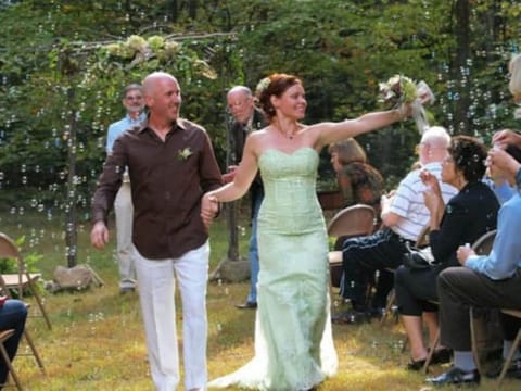 Natural landscape, wedding