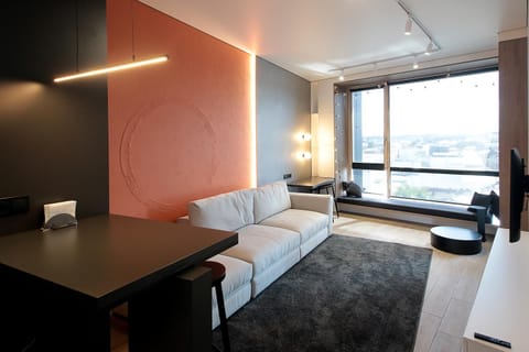 Living room, Photo of the whole room, Seating area