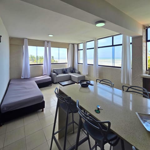Living room, Seating area, Dining area, Sea view