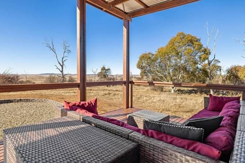 Patio, Natural landscape, Seating area
