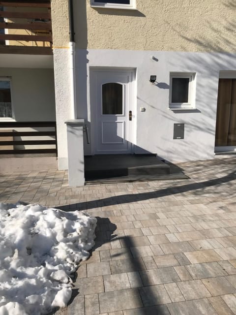 Property building, Day, Winter